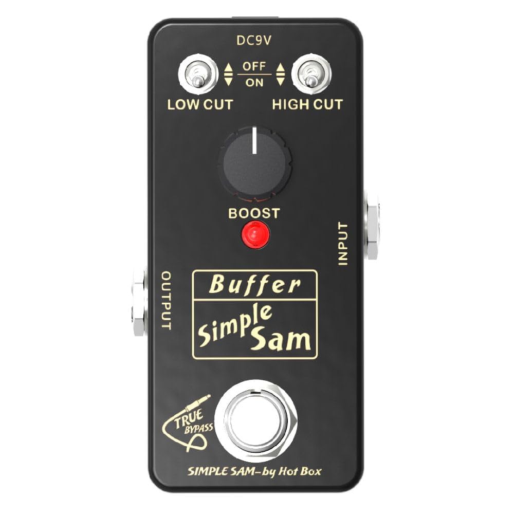 Simple Sam Buffer Mikro Guitar Effect Pedal True Bypass